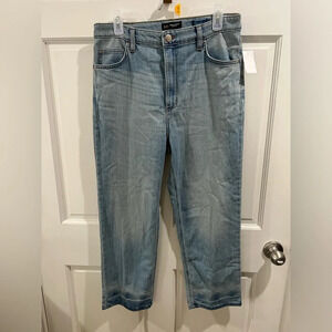 Vintage LEE Jeans High Waisted Y2K Mom Jeans Straight Ankle Crop Size 12